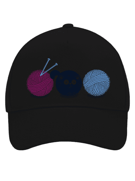 Klbko šiltovka baseballka Black