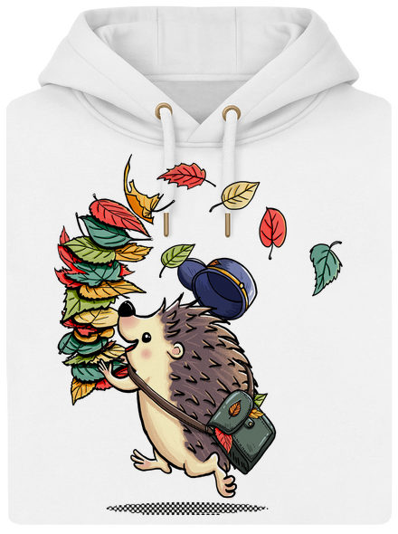 Listár unisex mikina premium Snowwhite