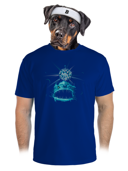 Morský discočert pánske športové tričko Royal Blue Mal