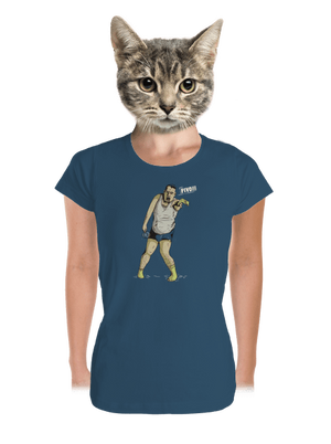 Beer zombie dámske tričko prémium Petrol Blue