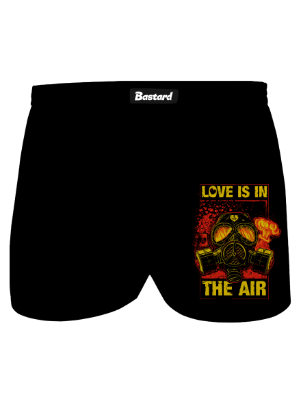 Love is in the Air pánske trenky Black