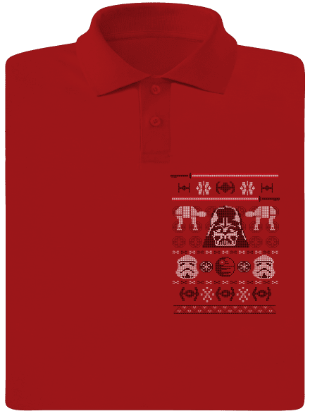 Vader na svetri pánska polokošeľa Red Mal