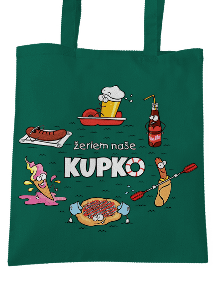 Slovenské kupko taška Bottle Green WM