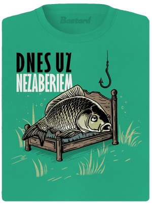 Dnes už nezaberiem dámske športové tričko Mint Mal