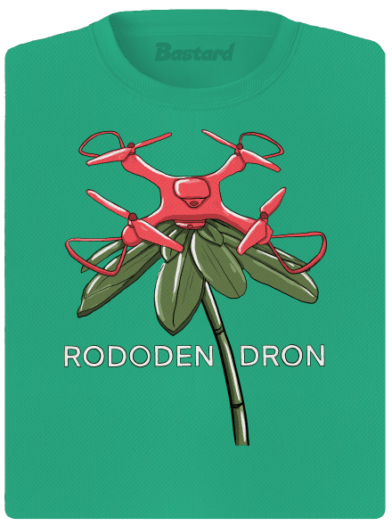 Rododendron dámske športové tričko Mint Mal