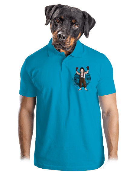 Rocky Bilboa pánska polokošeľa Blue Atol