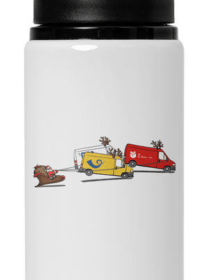 Santa se soby flaša na vodu White