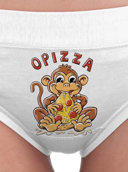 Opizza dámske nohavičky White