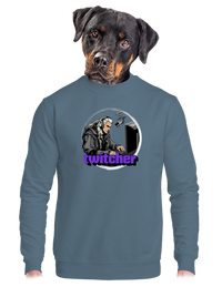 unisex mikina bez kapucne