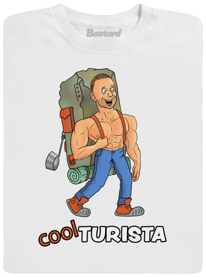 Cool turista detské tričko White