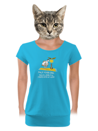 dámske tričko s lemom