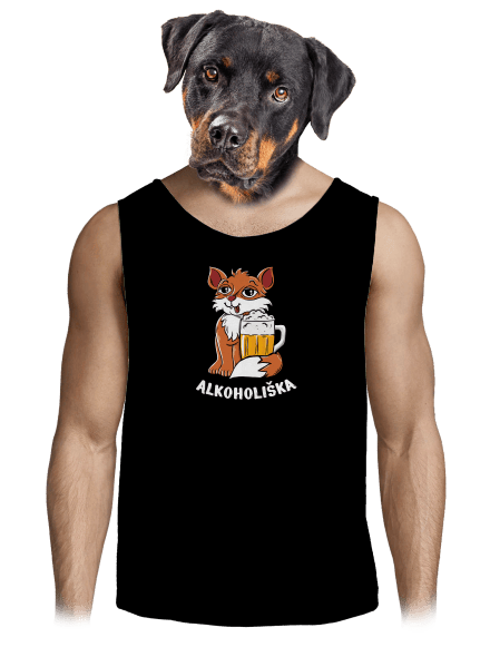  pánske tielko Black