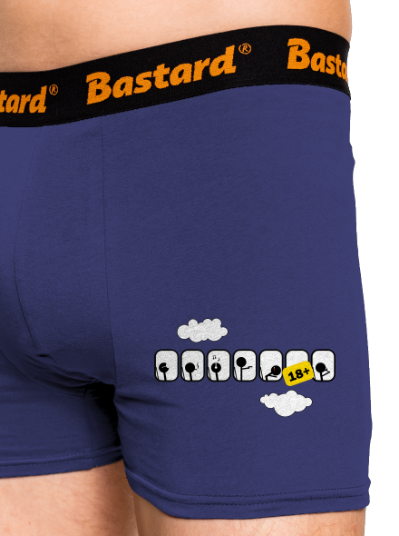 Lietadlo boxerky Blue Navy