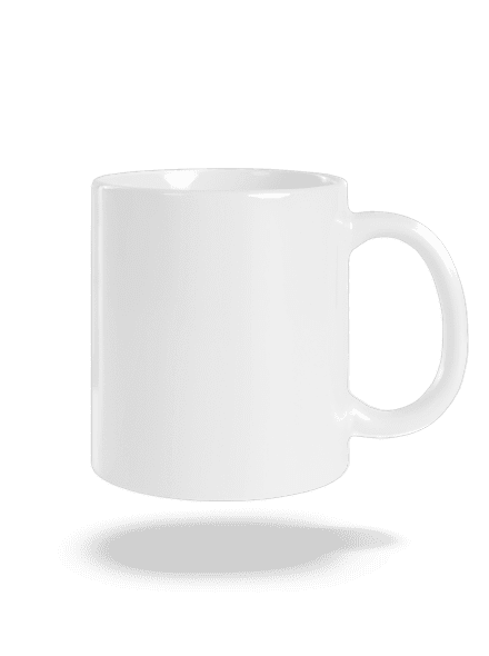 Bez potlače klasický hrnček White