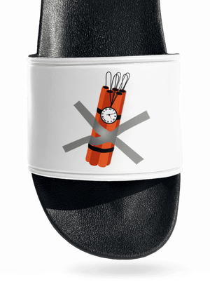 Dynamit šľapky White