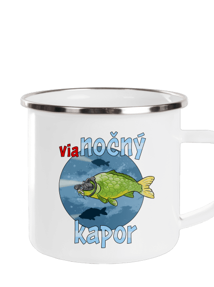 Vianočný kapor plecháčik White