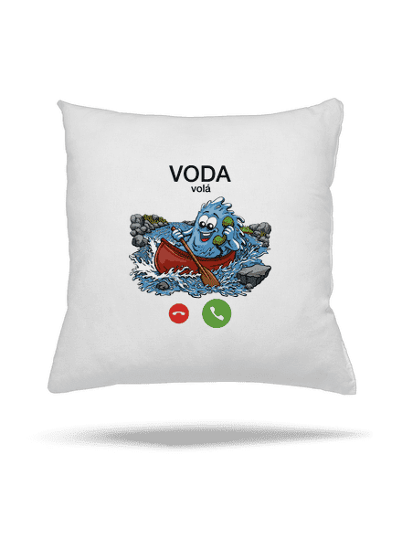 Voda volá vankúš White