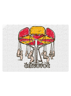 Červotoč puzzle White