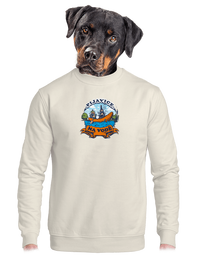 unisex mikina bez kapucne