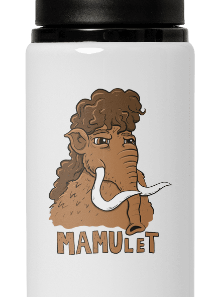Mamulet flaša na vodu White