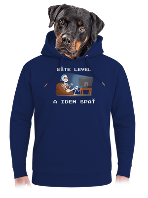 Ešte level unisex mikina premium Navy