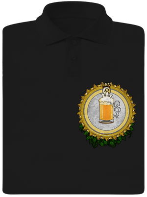 Pivný horoskop: Lev pánska polokošeľa Black