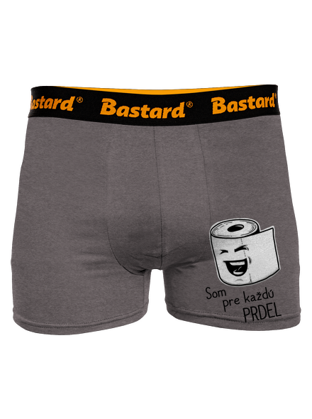 Prdel boxerky Gray Melange