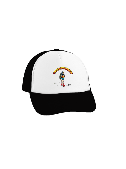 Vandrwoman šiltovka truckerka Black cap
