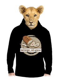 detská mikina klokanka