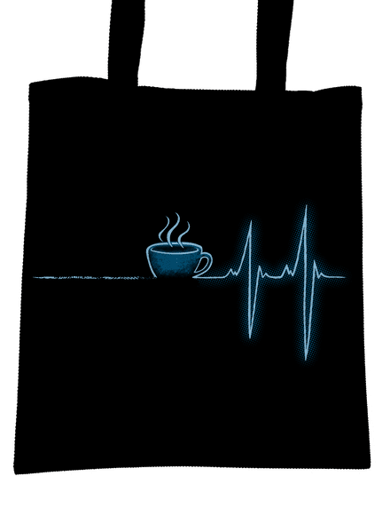 Coffee help taška Black