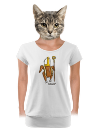 dámske tričko s lemom