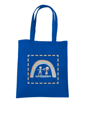 Detské kresby - Nahraj vlastnú taška Bright Royal