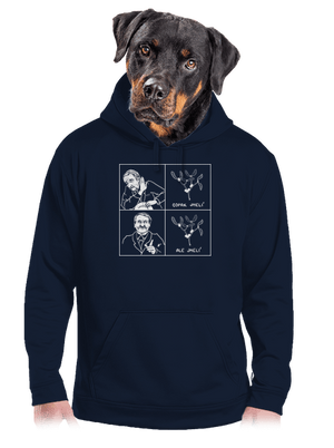 Cimrman: Copak jmelí pánska mikina klokanka Navy