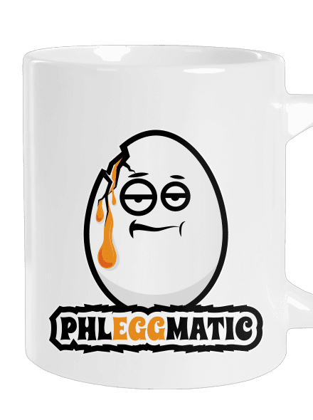 Phleggmatic veľký hrnček White