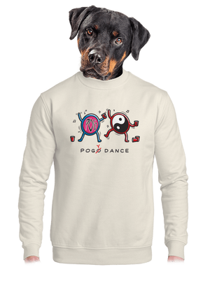 unisex mikina bez kapucne