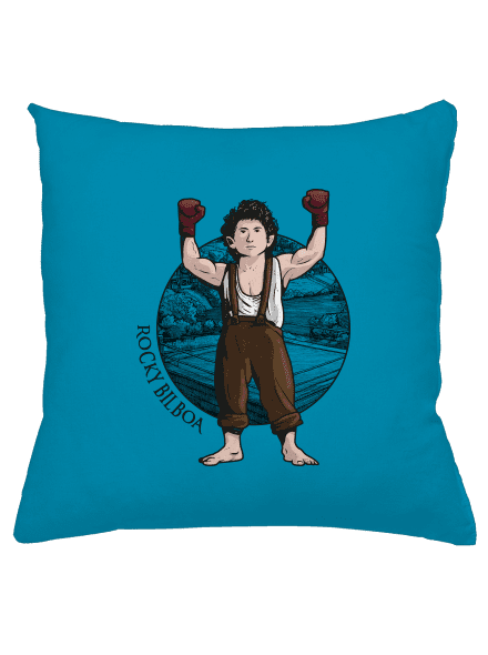 Rocky Bilboa vankúš Blue Turquoise