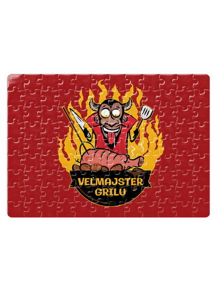 Veľmajster grilu puzzle White