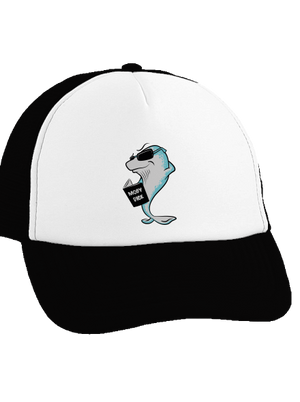 Moby Dick šiltovka truckerka Black cap