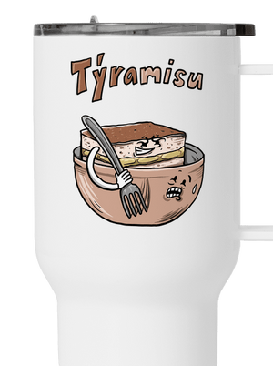 Týramisu termohrnček White