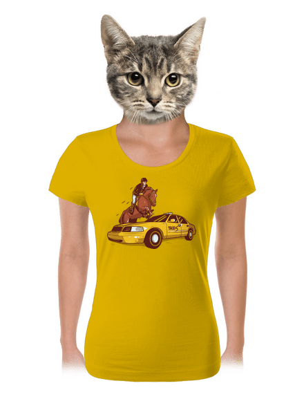 Taxis dámske tričko Yellow