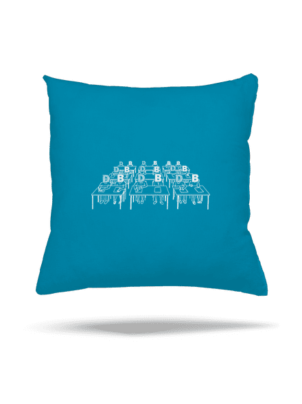Cimrman: Debil, blbeček vankúš Blue Turquoise