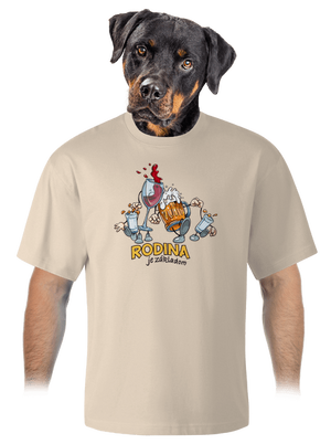 unisex tričko oversized