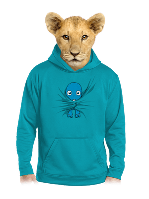 Bubák detská mikina klokanka Hawaiian Blue