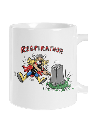Respirathor klasický hrnček White