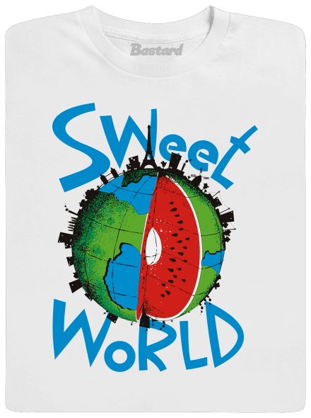 Sweet World pánske dlhý rukáv White