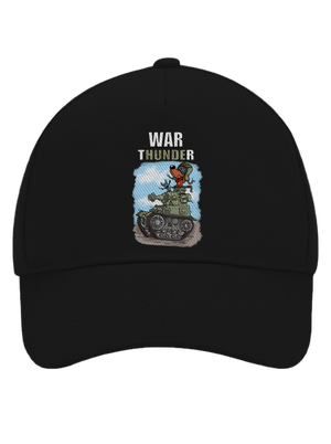 War Hunde šiltovka baseballka Black