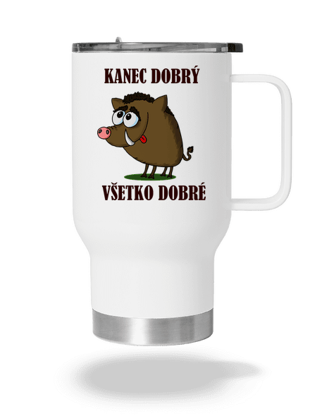 Kanec dobrý termohrnček White