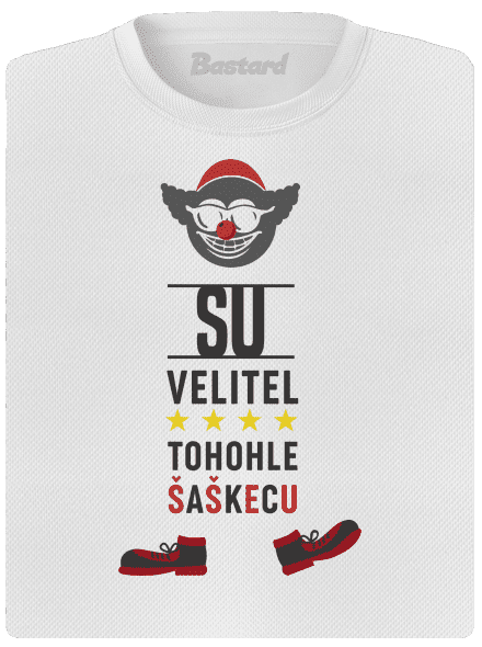 Velitel šaškecu dámske športové tričko White