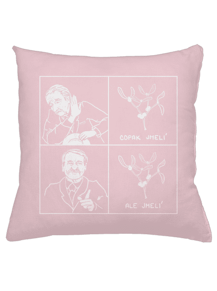 Cimrman: Copak jmelí vankúš Light Pink