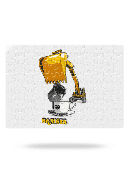 Bagrista puzzle White